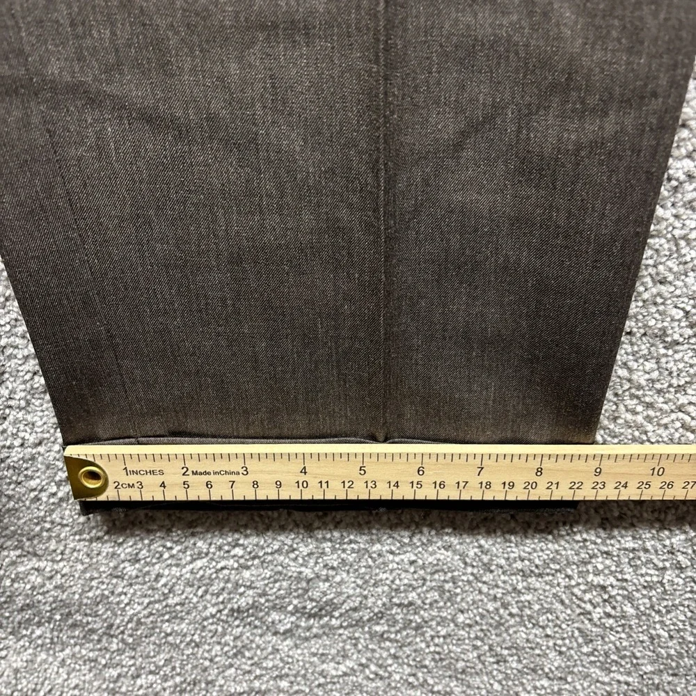 Brooks Brothers Madison Fit Brown 100% Wool Dress Pants Size 40x30 Pleated NWT